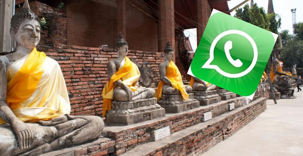 How to use Whatsapp in Thailand with 2 different sim cards