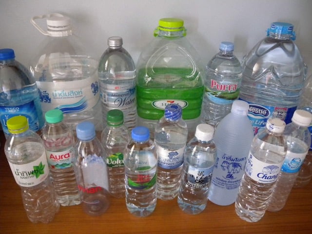 bottled water in Thailand