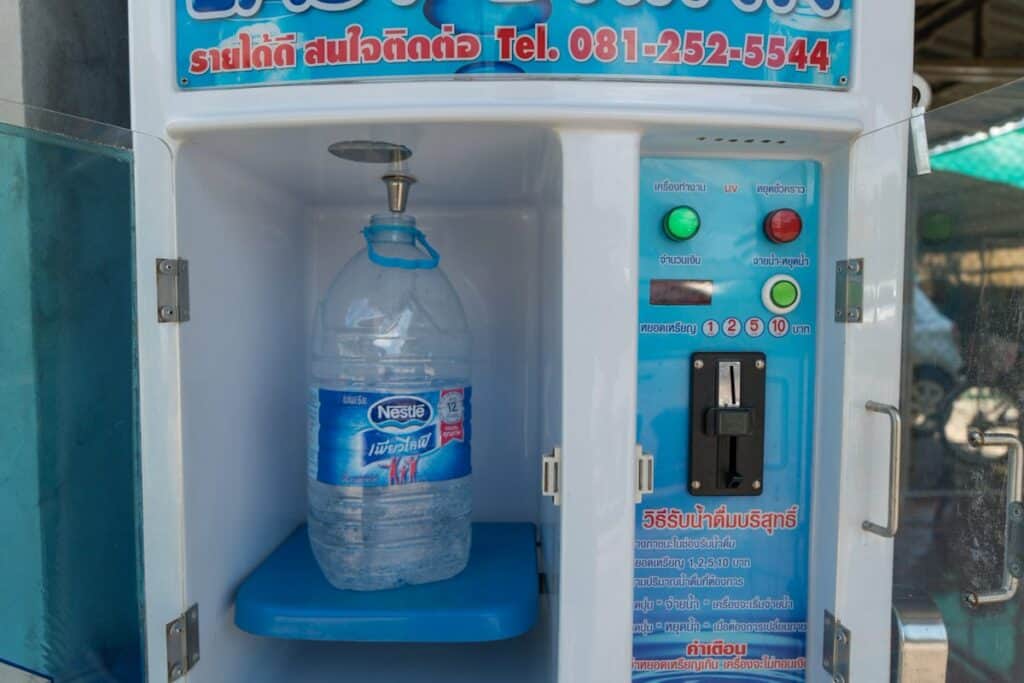 water refill station in Thailand