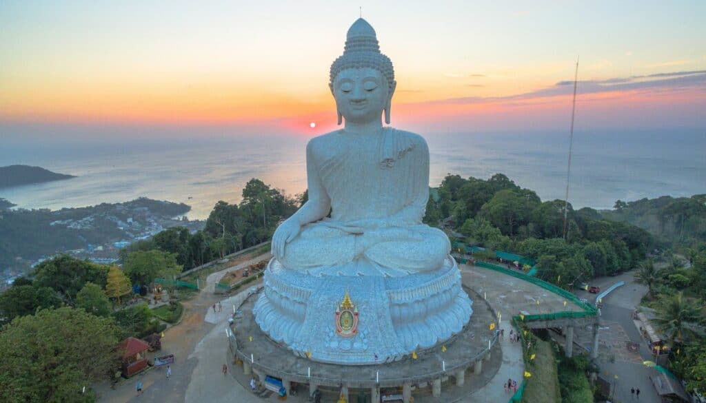 Big Buddha Phuket from the top