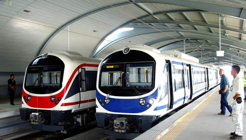 suvernaverbhumi Airport rail link system